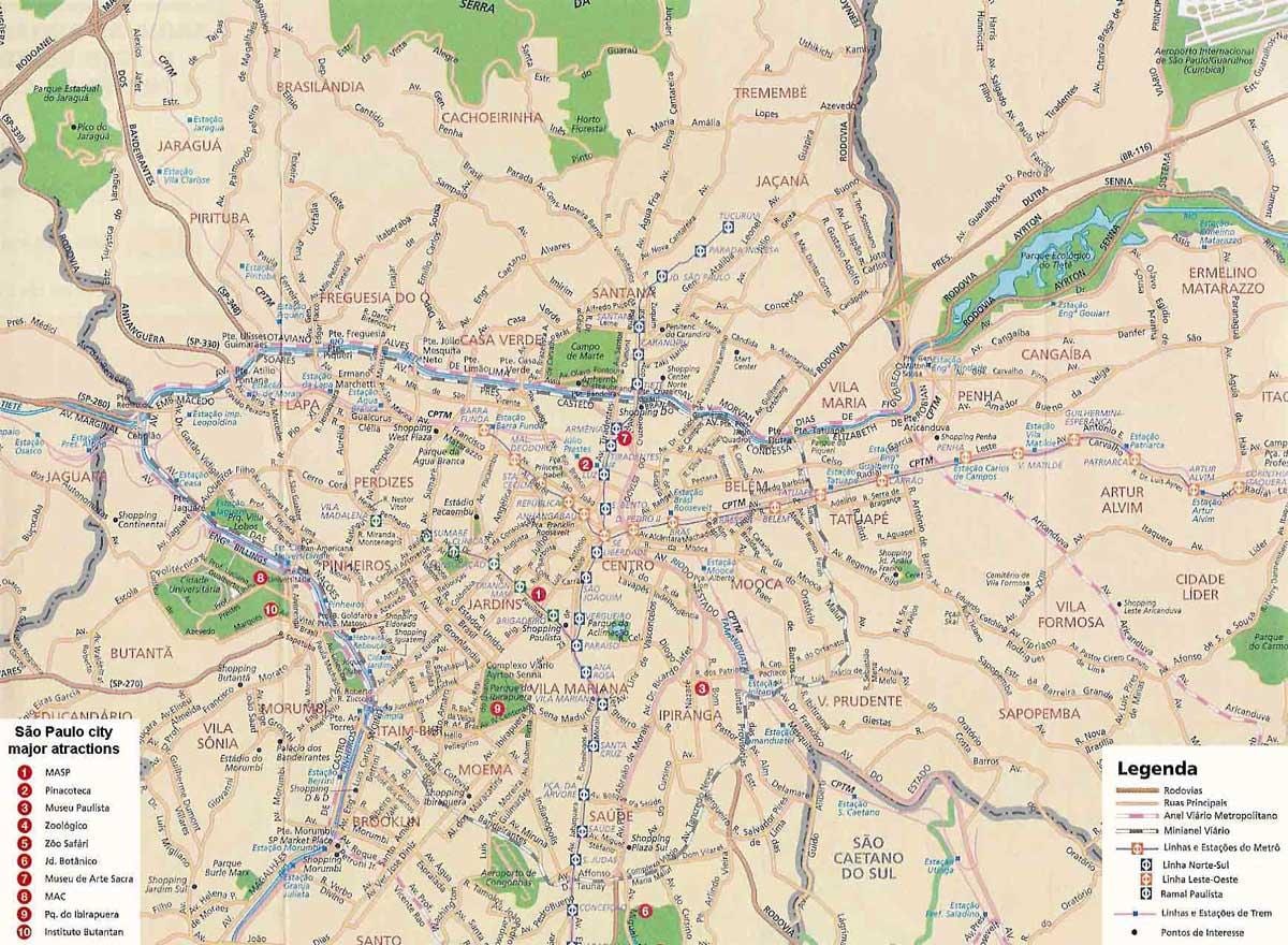 Сао Пауло цэцэрлэг зураг
